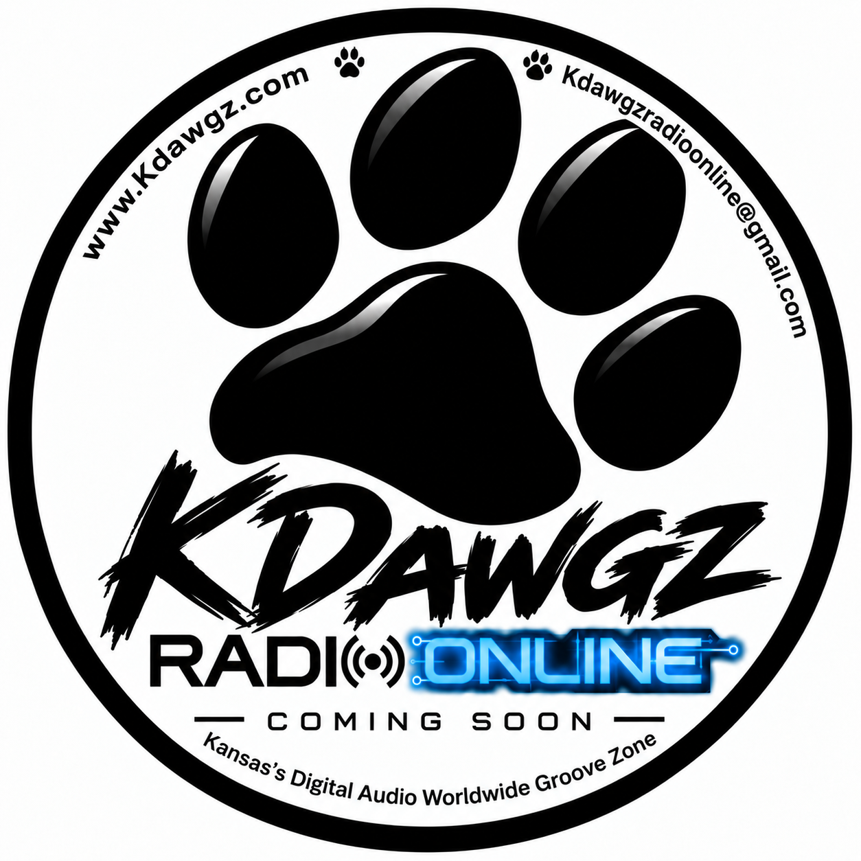 KDAWGZ Radio Online badge